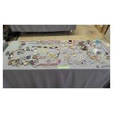 Lot of costume jewelry necklaces bracelets
