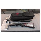 Ruger 10/22 takedown rifle with bag etc serial
