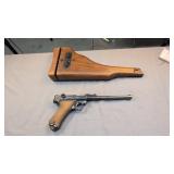 M1917 German Luger marked D. M. W. 9 mm serial