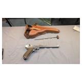 D. M. W. Model 1917 Luger Chrome artillery s
