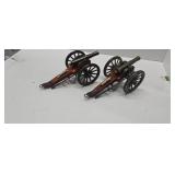 Two Model Cannons 12-in Long