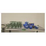 Oriental China and depression glassware
