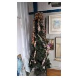 Large Lighted Christmas Tree