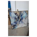 Framed Artwork On Canvas 39 By 39
