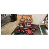 dollhouse with furniture
