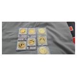 Commemorative Tokens Donald Trump And Apollo 10