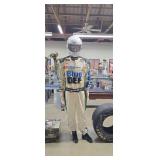 Blue Def Nascar Autograph Drivers Suit With