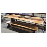 Rustic Custom Black Walnut And Maple Harvest