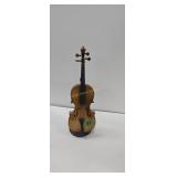 Violin On Display Stand