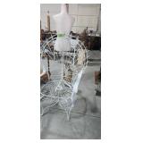 vintage wire patio armchair
