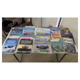 lot of world war II military books as shown most