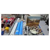 miniature figures lamp etc