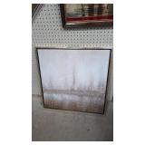 Framed Artwork On Canvas 26 X25