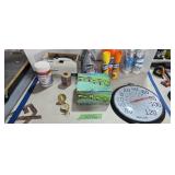 thermometer furniture polish iron etc
