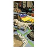 cast iron pointer dog door stop 14 in Long