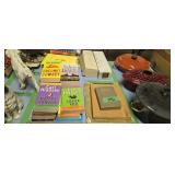 books and baseball cards