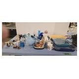 pitchers miniature lamps refrigerator dishes