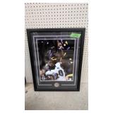 Framed Baltimore Ravens Ed Reed Autographed