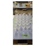 lot of stemware