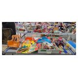 lot of vintage Barbie dolls etc as shown