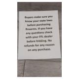 buyers make sure you know your state laws before