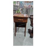 vintage Maple one drawer night stand