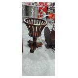 wooden plant stand