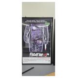 Framed Movie Poster Friday The 13th 25x37