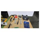 lots of hand tools as shown