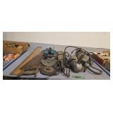 grinders drill saw as shown