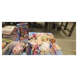 lot of vintage Barbie dolls