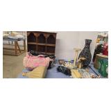 wooden rack handbags decorative items etc