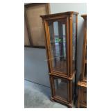 Curio Cabinet With Mirror Back 21 By 72