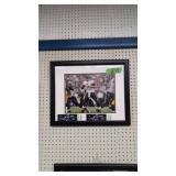 Framed Autographed Print Joe Flacco Baltimore