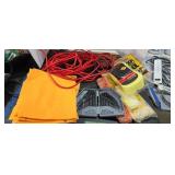 Allen wrenches extension cords shammies