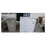 Trash Can Of Harness Small Chest Freezer Out Of