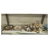 salt and pepper shakers decorative plates etc
