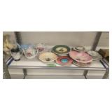 teapots decorative plates China etc