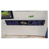 Baltimore Ravens Man Cave Sign