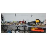 DeWalt leaf blower with charger extension cords