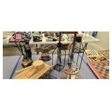 pipe rack wooden army tank figures smoking stand