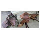 two saddles