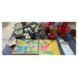 Christmas decorative items hummingbird feeders etc