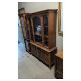 Mcm Vintage China Cabinet By Bassett 48 By 70