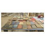 lot of early books school books history etc