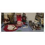 Christmas decorations kitchen utensils as shown