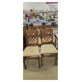 set of four chairs