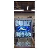 Built Ford Tough Neon Advertising Sign Working