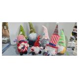 lot of gnome figures