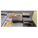 Ruger pistol boxes and tools as shown